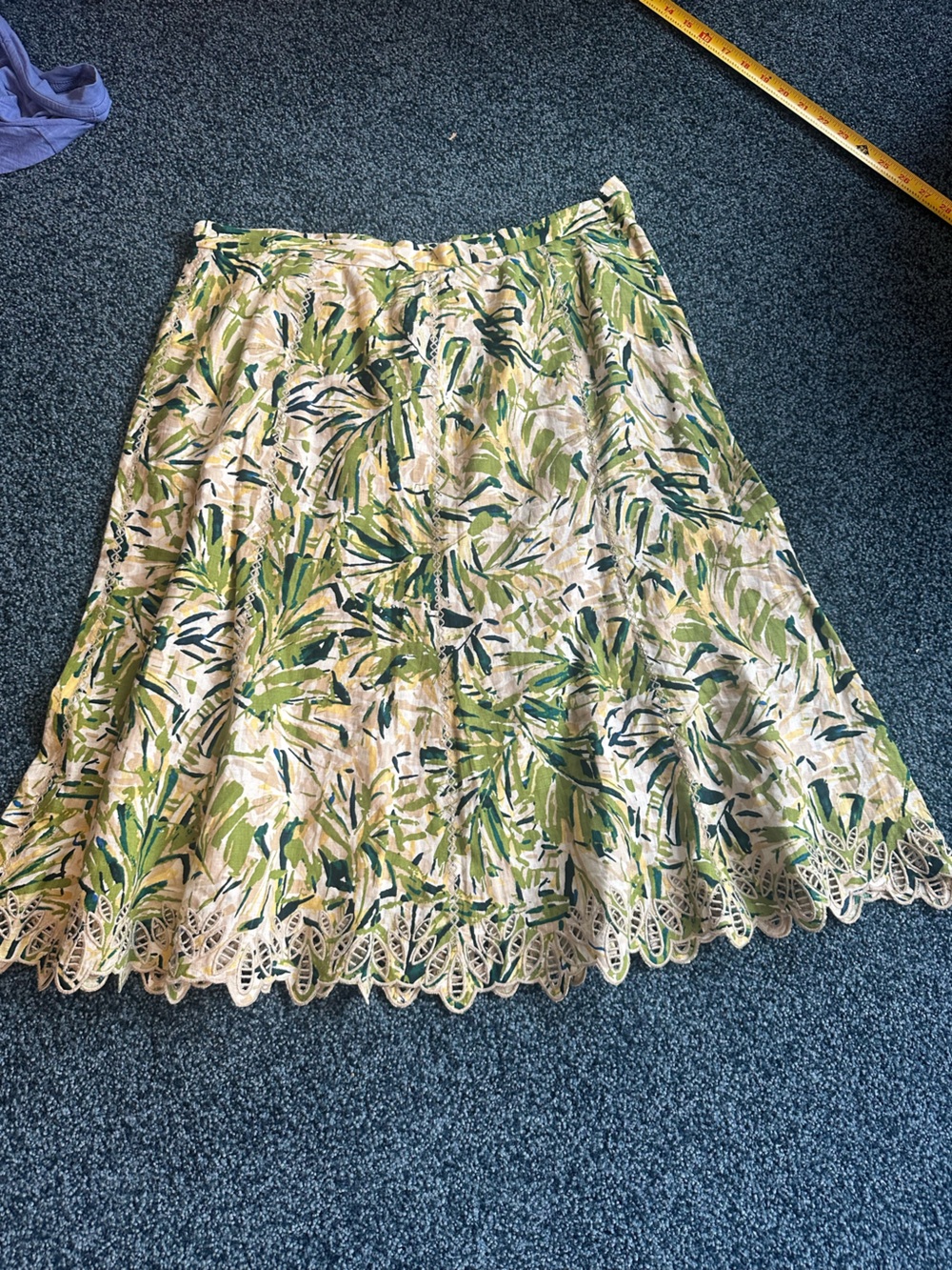 Dana Buchman size 12 linen skirt perfect summer chic $355